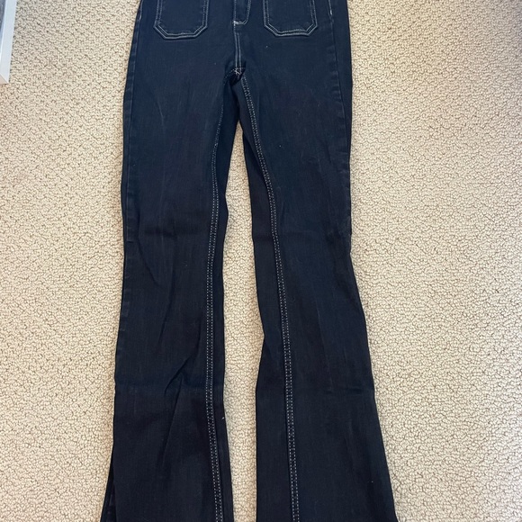 BDG Black Flare Pants - Picture 4 of 5
